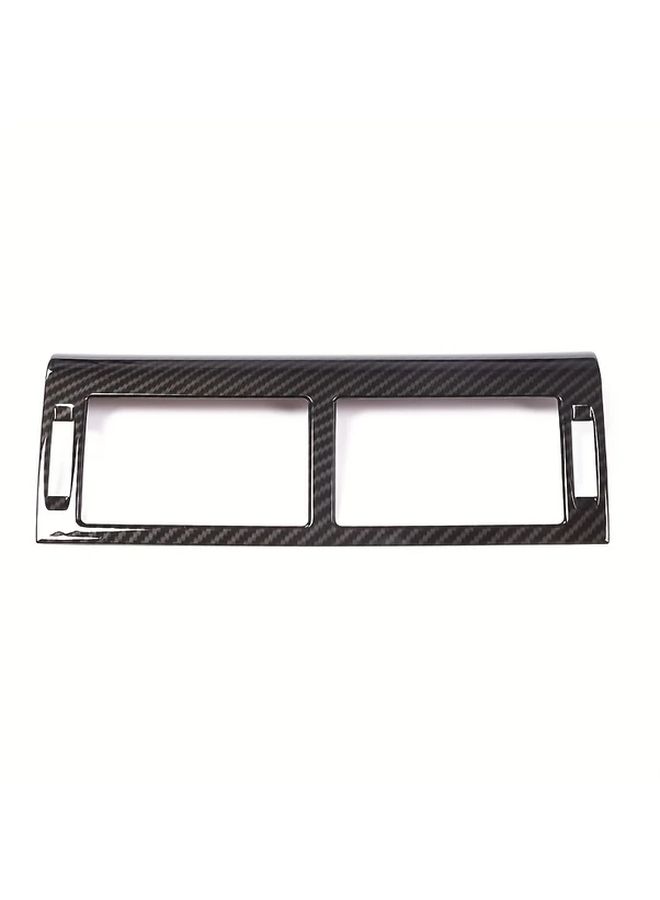 Carbon Fiber Pattern Central Air Vent Frame Trim For Discovery Sport 2015 2019 - Image 4