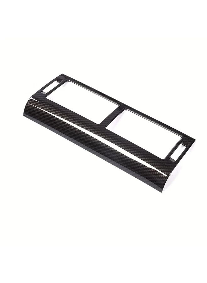 Carbon Fiber Pattern Central Air Vent Frame Trim For Discovery Sport 2015 2019 - Image 3