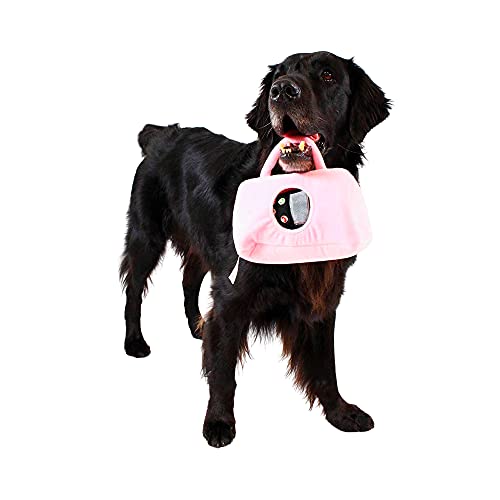 Midlee Plush Purse Find-a-Toy Interactive Dog Toy - 9" - Image 5