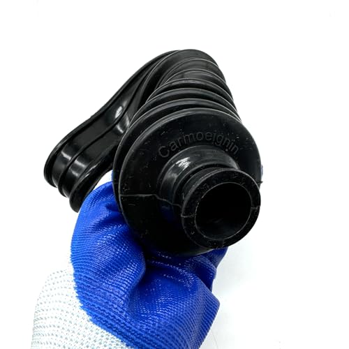Carmoeignin Small Shaft Universal CV Boot Kit,Upgrade Thick Silicone Constant Velocity Joint Gaiter Boot(Black) - Image 5