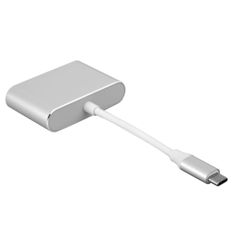 Type-C Adapter 4K Type-C to HDMI VGA Hub - Supports Display Port Alternate Mode for Monitor Projector - Image 4