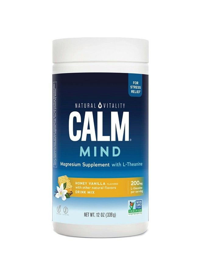 Calm Mind Magnesium Citrate + Ltheanine Powder Supplement For Stress Relief Gluten Free  Vegetarian Honey Vanilla 12 Oz - pzsku/ZC1F56E276850F7589829Z/45/_/1685517815/5aded5e8-f061-4224-aaba-bf4680188c27