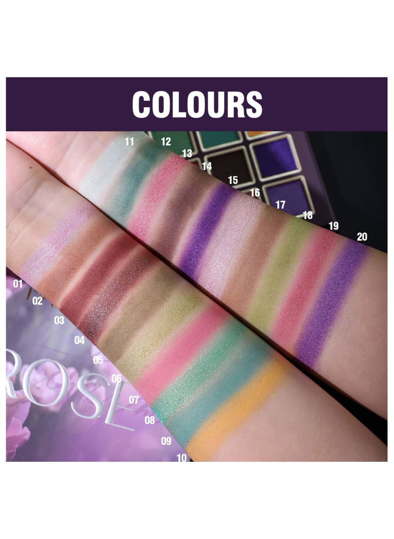 Handaiyan - Eyeshadow Palette Makeup 20 Colour Nude Glitter,Naked,Matte,Shimmer,Neutral,Smokey,Glossier,Neon,Organic Eye Shadow Cream Set,Bright,Ultra Pigmented,Powder,Long Lasting,Easy To Apply,Neutral - Image 1