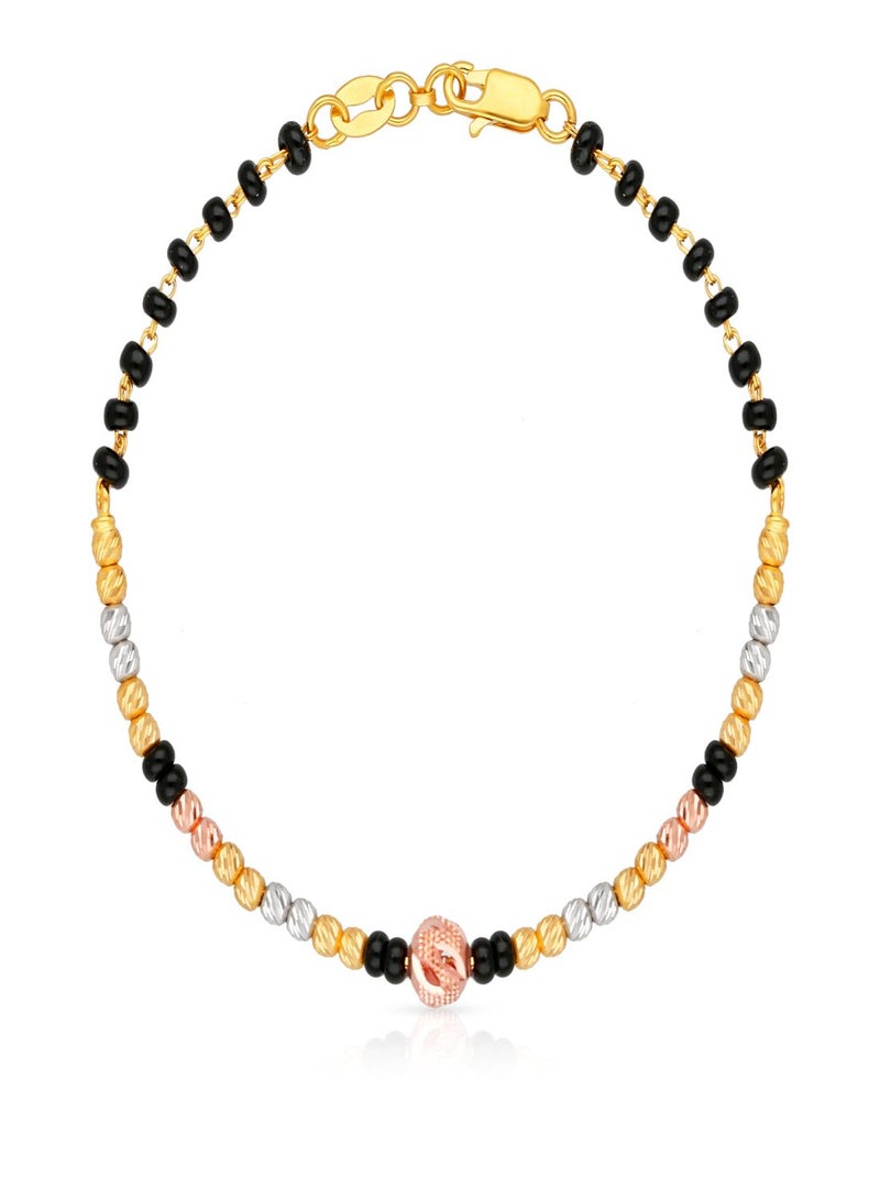 Malabar Gold and Diamonds 22 KT 916 Purity Gold Bracelet NVBR344  - Image 1