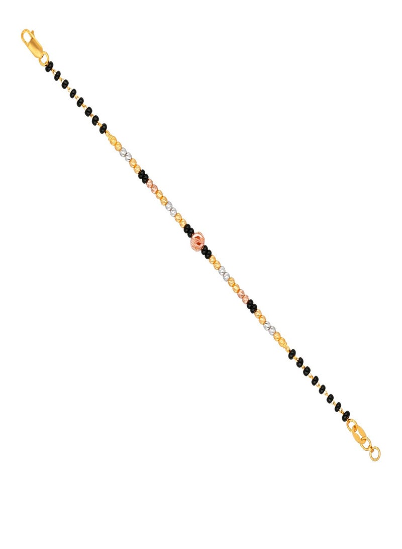 Malabar Gold and Diamonds 22 KT 916 Purity Gold Bracelet NVBR344  - Image 2