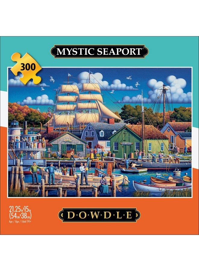 بافلو جايمز ألعاب بافالو - دودل - ميناء ميستيك - أحجية الصور المقطوعة المكونة من 300 قطعة للبالغين، أحجية مليئة بالتحديات، مثالية لأمسيات اللعب - حجم الأحجية النهائي 21.25 × 15.00 - Image 2