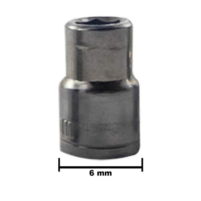 DIY Crafts DIY DIYC12466 Crafts Hex Socket Wrench Head for 44200 inch Drive Metric 6 Point Hexagon Sockets Set Nut Driver with Rubber Holder Home Improvement DNo 72 Pack of 3 Pc Multi  - Image 4