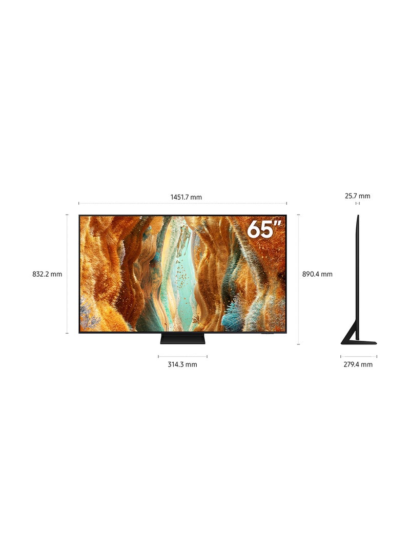 Samsung 65 Inch Neo QLED TV, QN70F, 4K, Mini LED, NQ4 AI Gen2 Processor, Quantum Matrix Technology Slim, Motion Xcelerator 144Hz,  Vision AI Smart TV, QA65QN70F (2025 - International Version) QN70F BLACK - Image 3