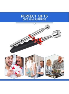 Y&D Telescoping Magnetic Pickup Tools, 20 lb Tool and 3 Magnet Stick Gadget for Hard to Reach Places, Suitable Birthday, Father’s Day Gift 2PCS  - Image 5
