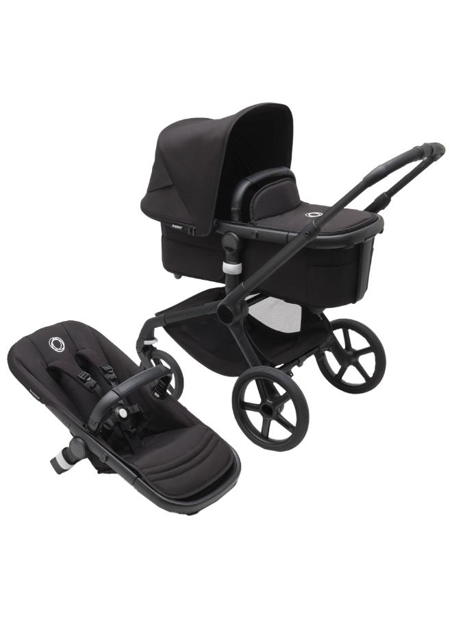 Bugaboo - Fox 5 Complete Stroller  Black/Midnight Black - Image 1