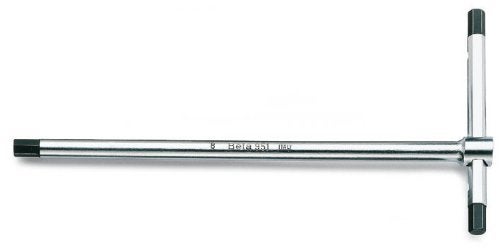 Beta 951/S6 Sliding T-Handle Hex Key Wrench Set | 6-Piece Metric Allen Wrenches (2.5mm to 8mm) | High Torque & Fast Spinning T-Handle Design | Calibrated Hex Ends | Made in Italy - Image 2