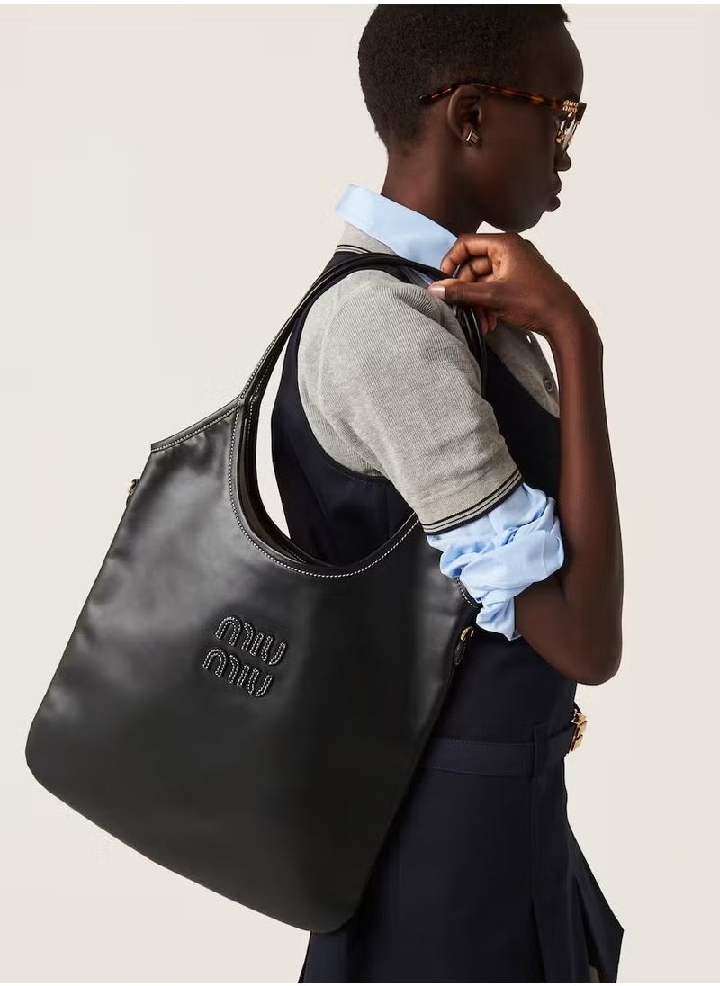 Miu Miu Miu Miu Lvy Leather Tote Bag Shoulder  - Image 2