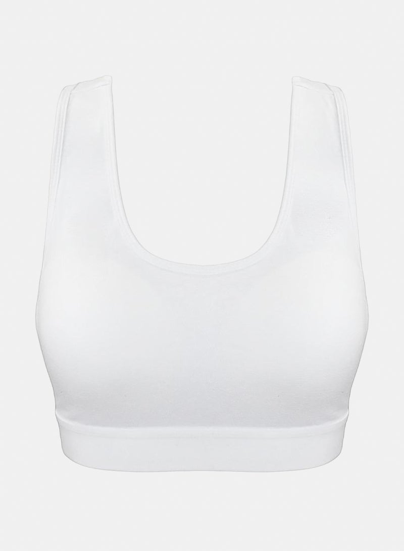 Lasso Cotton Set Of 3 Pieces Soft Bra Padded Support Comfort Active - Image 3