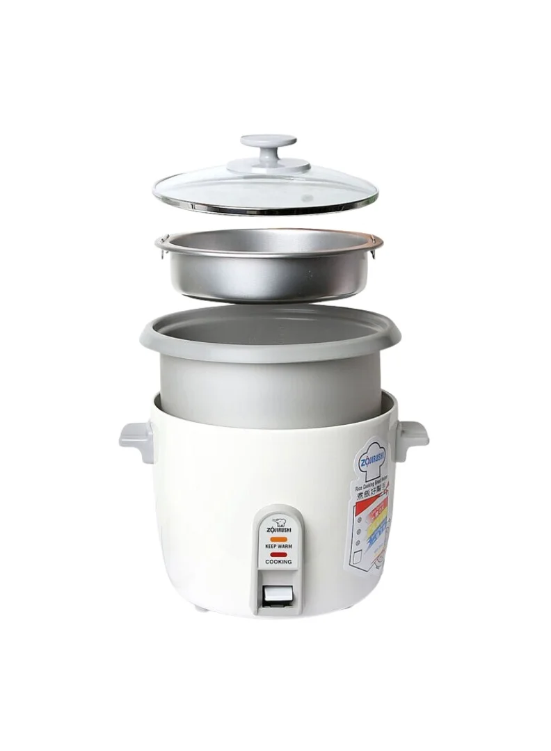 زوجيروشي جهاز طهي الأرز الإلكتروني / سخان 1.8 لتر ، أبيض