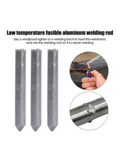 Generic Aluminum Tin Powder Welding Rods, Low Temperature Easy Melt Welding Rods, Easy to Use Solder Rods for Metal Soldering No Need for Accessories, Tools, or Soldering Powder  - Image 2
