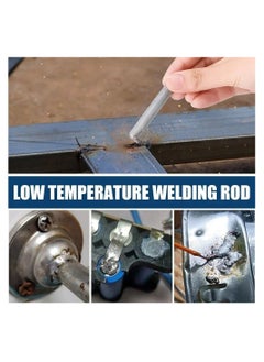 Generic Aluminum Tin Powder Welding Rods, Low Temperature Easy Melt Welding Rods, Easy to Use Solder Rods for Metal Soldering No Need for Accessories, Tools, or Soldering Powder  - Image 3