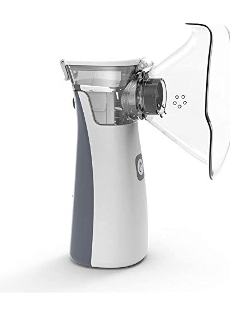 Portable Nebulizer Adjustable Mode for Adults & Kids Ultrasonic Medical Handheld Mesh Breathing Treatment Machine Low-Noise Design Includes Masks and Mouth Pieces YK-N2AA - Image 1