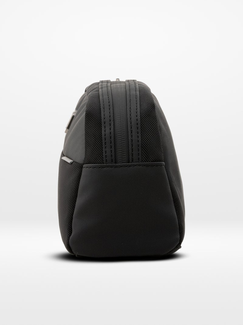 ORYX O-Pouch Stylish Modern Essentials Organizer Pouch Spacious & Textured Black - Image 3