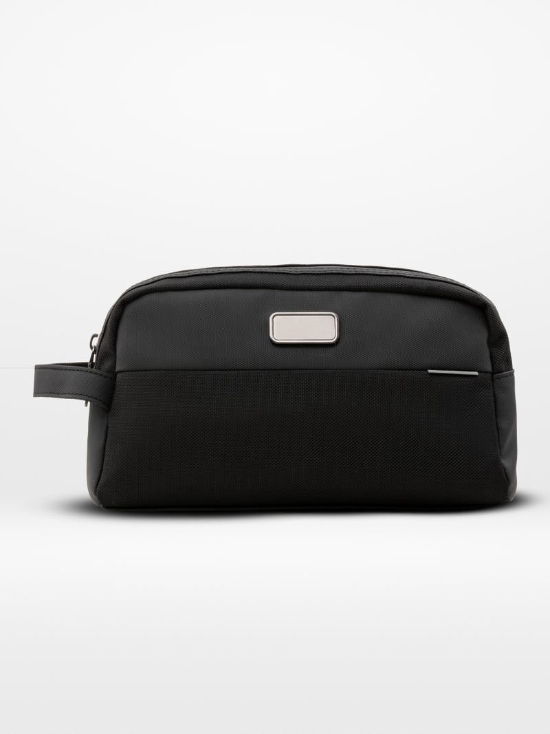 ORYX O-Pouch Stylish Modern Essentials Organizer Pouch Spacious & Textured Black - Image 1