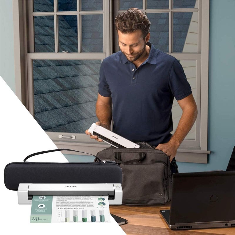 Aproca Hard Storage Travel Case, for Brother DS-640 / DS-740D / DS-940DW Compact Mobile Document Scanner - Image 4