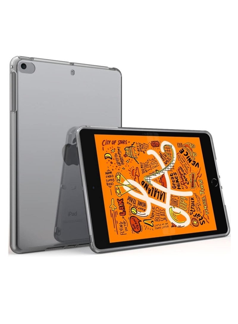 SmartGrist iPad Mini 4 Clear Case, Slim Design Flexible Soft TPU Protective Cover for iPad Mini 4th Generation 7.9 Inch (2015) Tablet, Transparent - Image 1