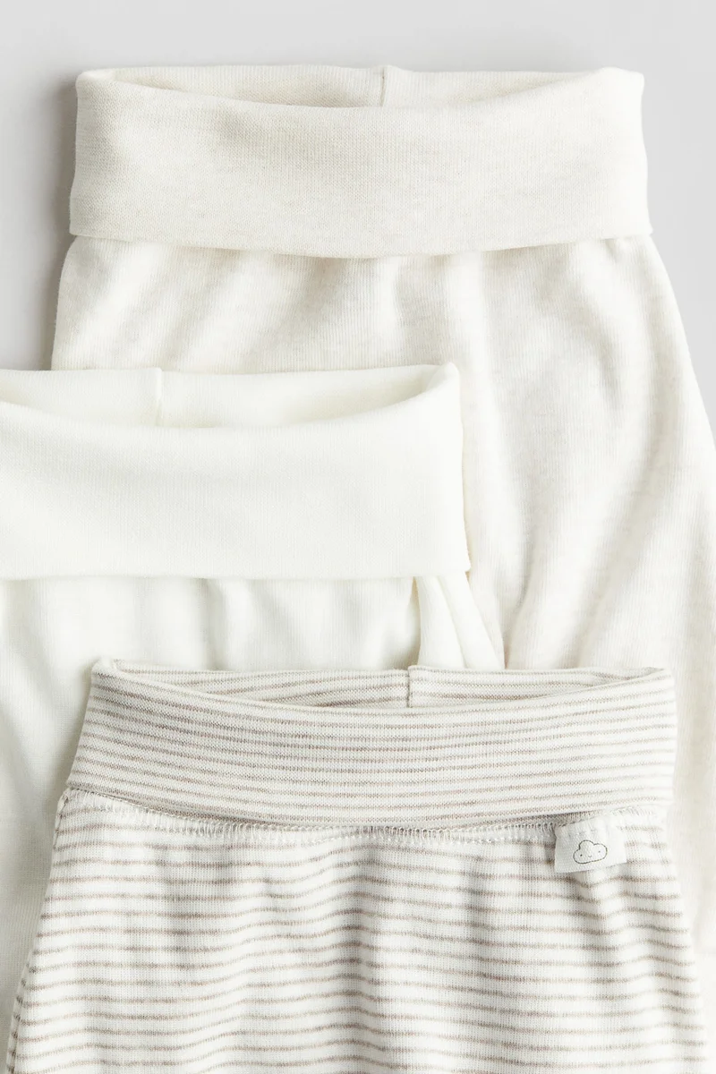 اتش اند ام 3-Pack Cotton Trousers