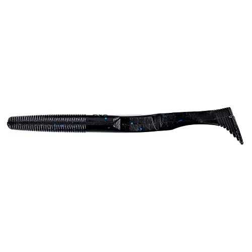 Yamamoto Swim Senko 5", Black w/Large Blue - Image 4