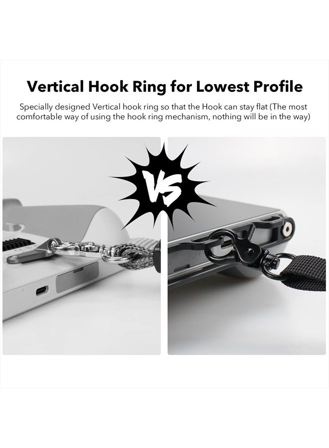 SYMIK Neck Strap Aluminum Bracket and Neck Strap (Lanyard) Combo for DJI RC; Works with DJI Mini 3 Pro/Mini 3 /Mavic 3 Pro/Classic/Mavic 3 / Cine/Air 2S with DJI RC Controller; Mini 3 Pro Accessories - Image 5