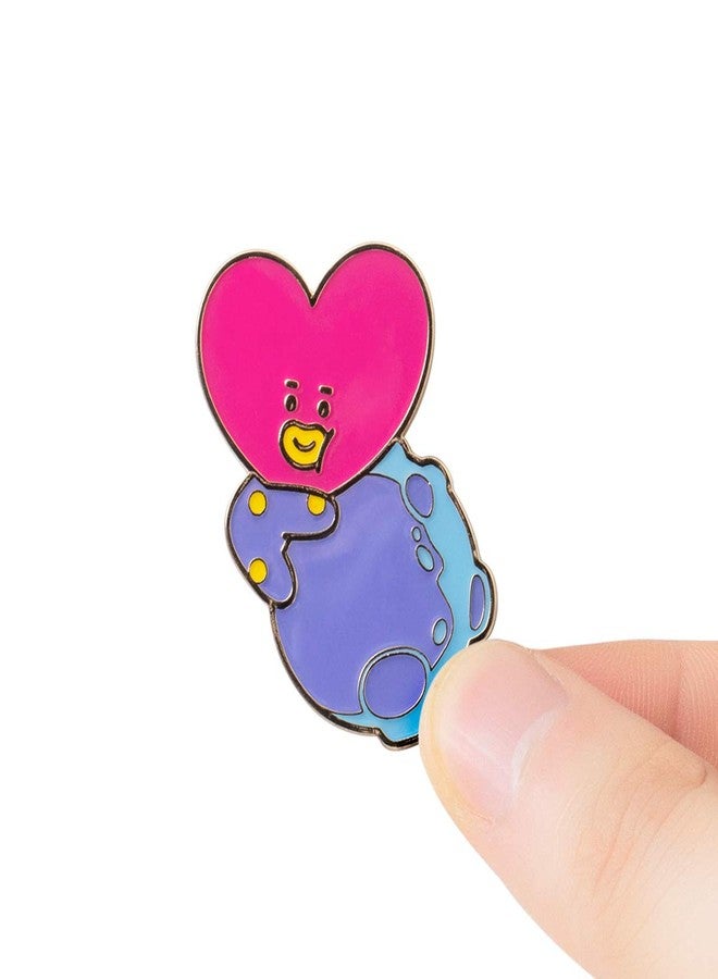 BT21 Wappen Collection TATA Character Cute Enamel Lapel Pins Brooch Badge for Backpacks - Image 2