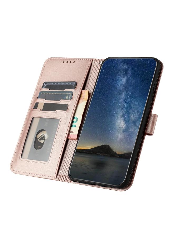 S-TOP Case For Samsung Galaxy S23 FE Datura Flower Embossed Flip Leather Phone Case - Image 3
