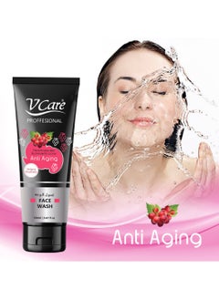 VCare Vcare Professional Face Wash 150ml : Revitalizing formula with Ginseng & Grape Seed extracts for Radiant Skin  - Image 3