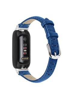 نيبمينينت حزام ساعة من جلد التمساح بتصميم عصا للبندول متوافق مع Fitbit Inspire 1-3  - Image 2