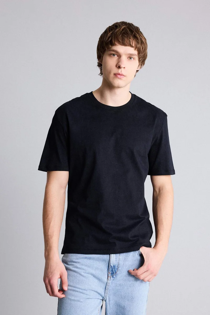 ديفاكتو Cotton Printed T-Shirt