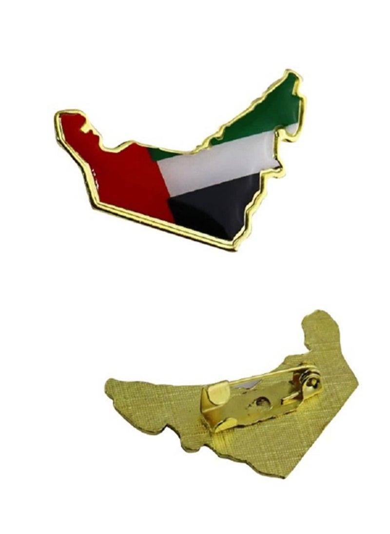 SBC - 24-Piece UAE National Day Metallic Badge - Image 1