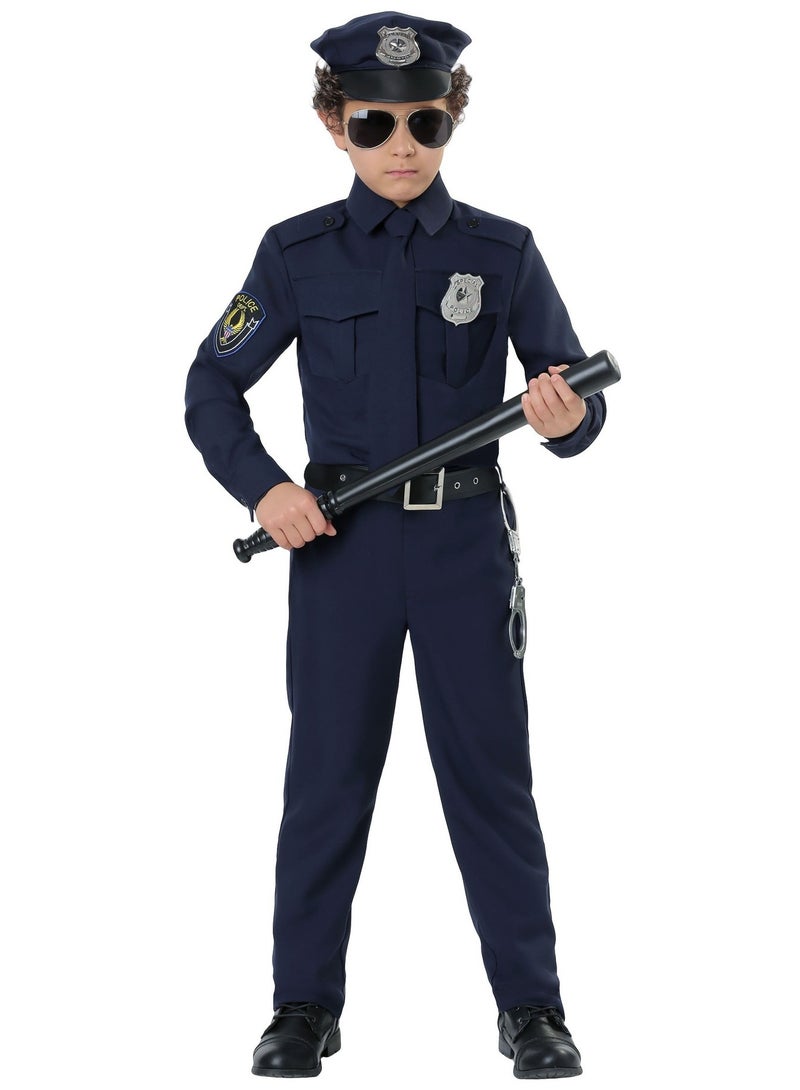 XiuWoo Kids Policemen Cosplay Set for Boys(Handcuffs not included) - Image 1