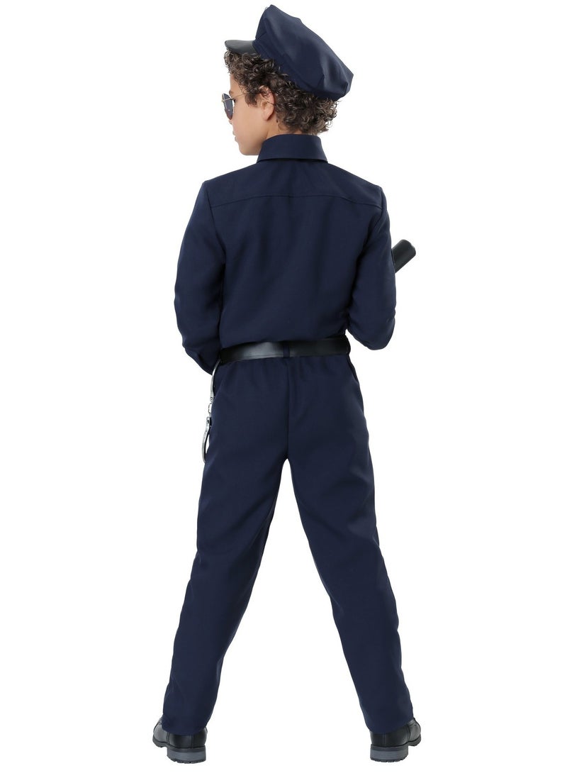 XiuWoo Kids Policemen Cosplay Set for Boys(Handcuffs not included) - Image 2