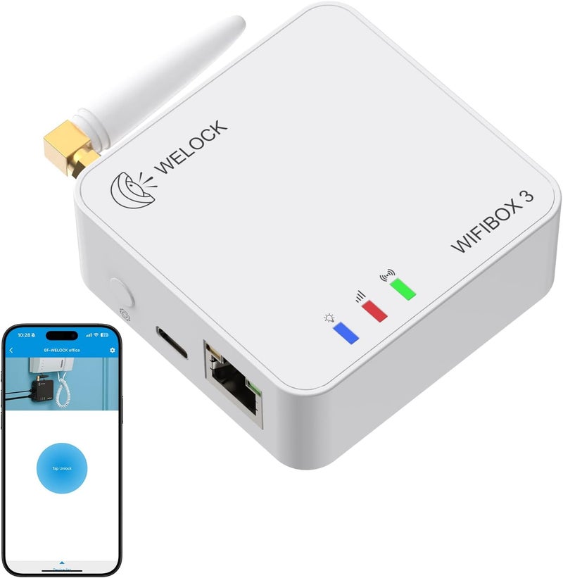 WELOCK WIFIBOX3-UAE Gateway Wifi Bridge for WeLock Smart Locks Remote Control - Image 1