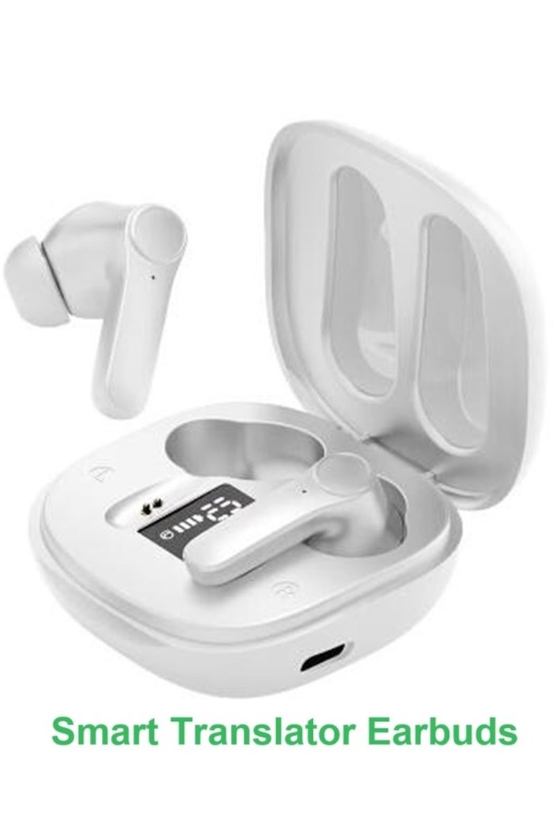 general Smart Translator Earbuds B11 Intelligent Voice Translation Earphones Bluetooth Headphones Wireless Headset Binaural Simultaneous Translation High Accuracy & Fast Translation in 144 Languages Up to 98% Accuracy Simultaneous Interpretation Premium Sound Quality ENC Active Noise Reduction Bluetooth 5.3 Long-lasting Battery - Image 1