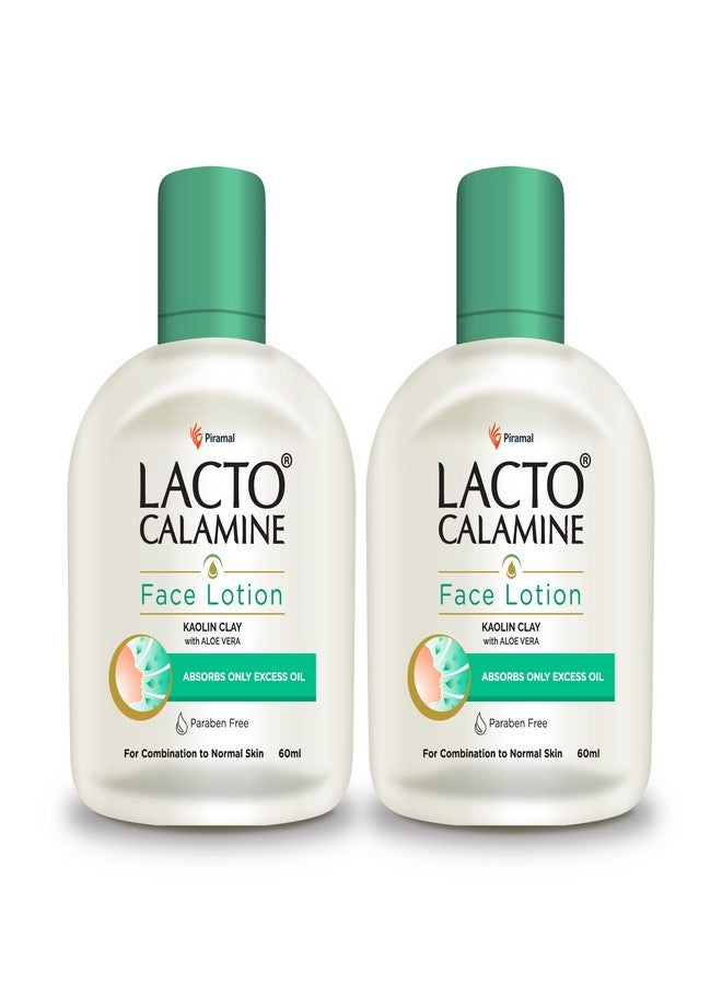 Lacto Calamine Combination to Normal Skin Oil Balance Lotion 60ml (Pack of 2) - Image 1