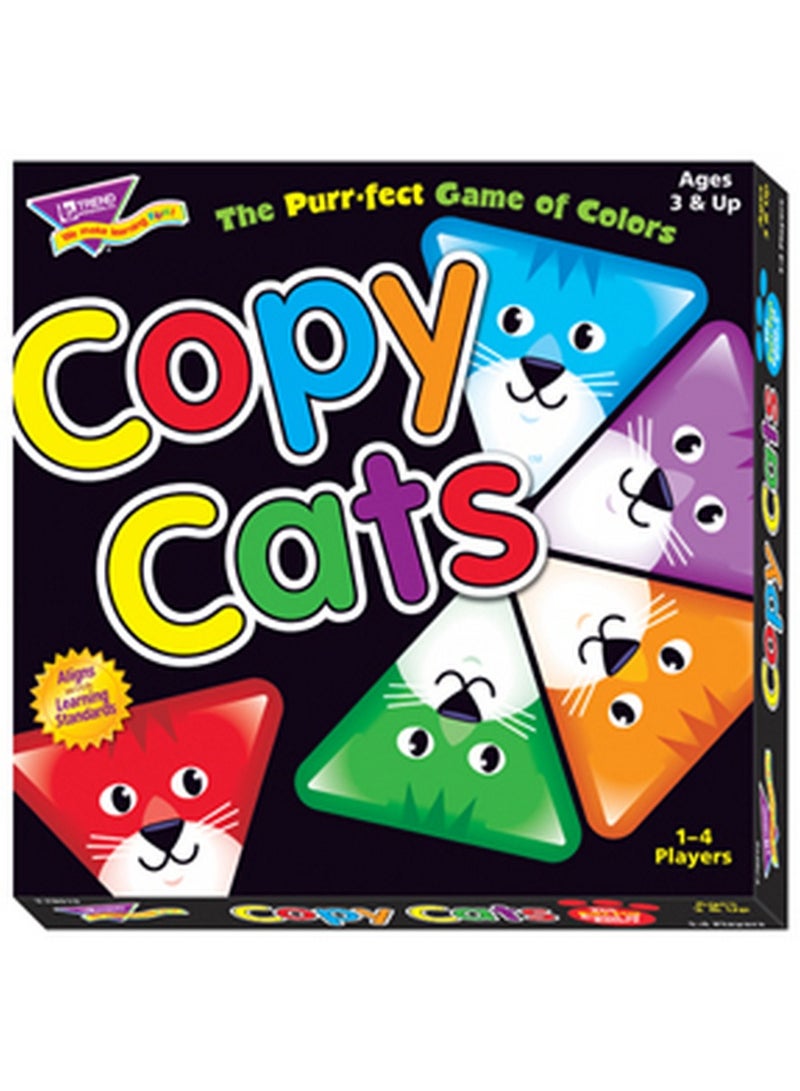 Trend Enterprises Copy Cats Educational Game The Perfect Game Of Colors 1-4 Players Age 3 & Up - Image 1