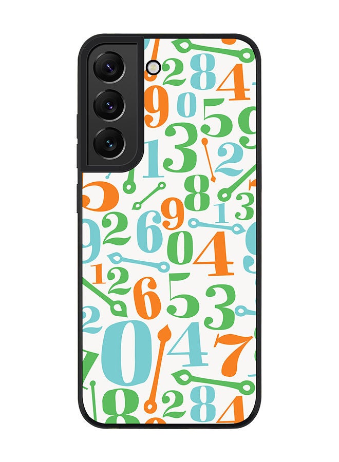 Stylizedd Rugged Black edge case for Samsung Galaxy S21 FE 5G Slim fit Soft Case Flexible Rubber Edges Anti Drop TPU Gel Thin Cover - Clockwork Counting - Image 1