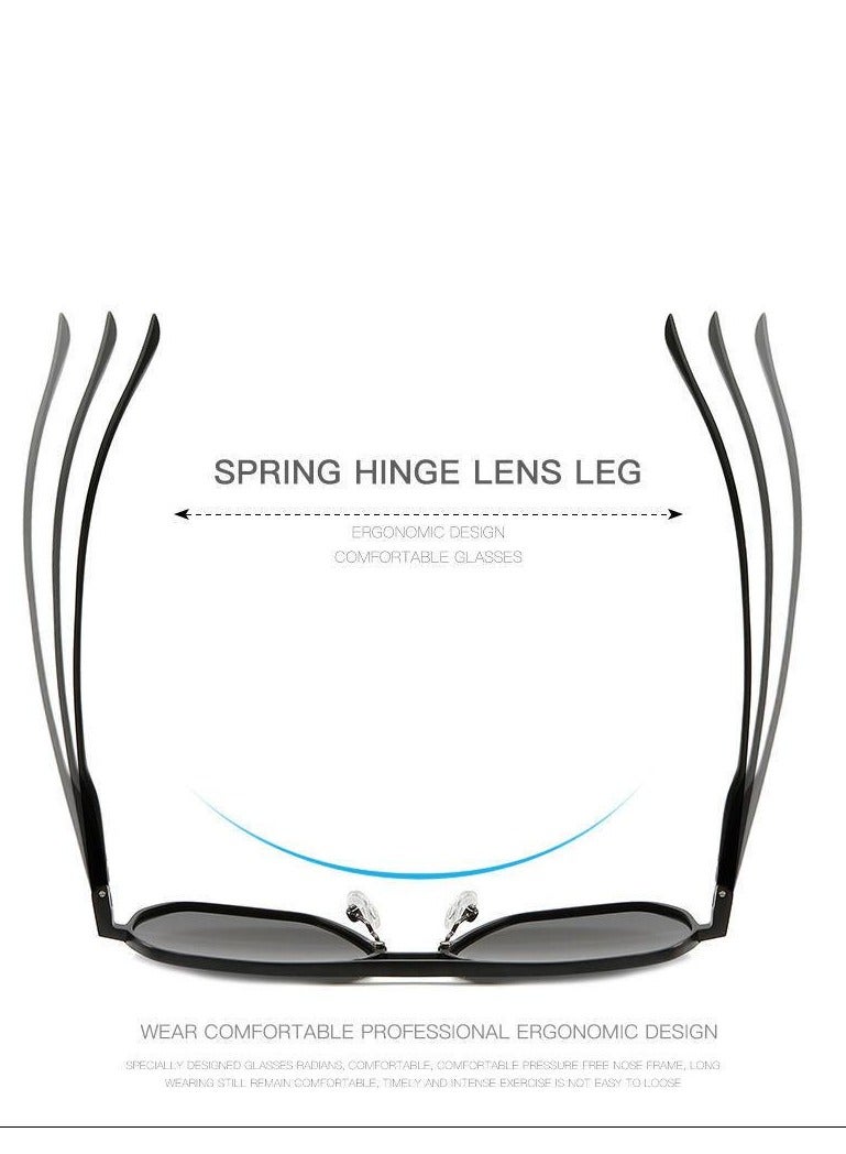 HDCRAFTER  Sunglasses for men driving double beam driving polarized glasses for women fishing sunshade anti-ultraviolet sunglasses for men - Image 4