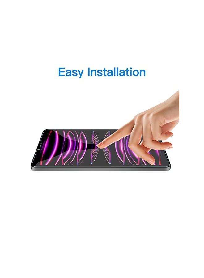 Jetech Screen Protector for iPad Pro 11-Inch All Models, iPad Air 5/4 2022/2020 10.9-Inch, Face ID Compatible, Tempered Glass Film, 1-Pack - Image 4