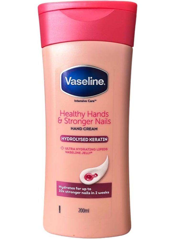 Vaseline Healthy Hands & Stronger Nails Hand Cream Hydrolysed Keratin