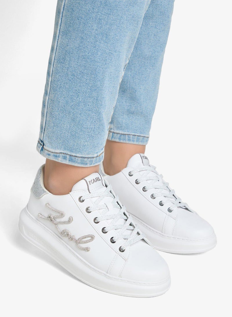 كارل لاغرفيلد حذاء كابري رياضي قصير - Image 5