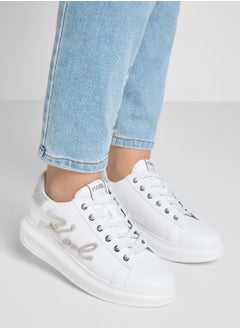 كارل لاغرفيلد Kapri Low-Top Sneakers  - Image 5
