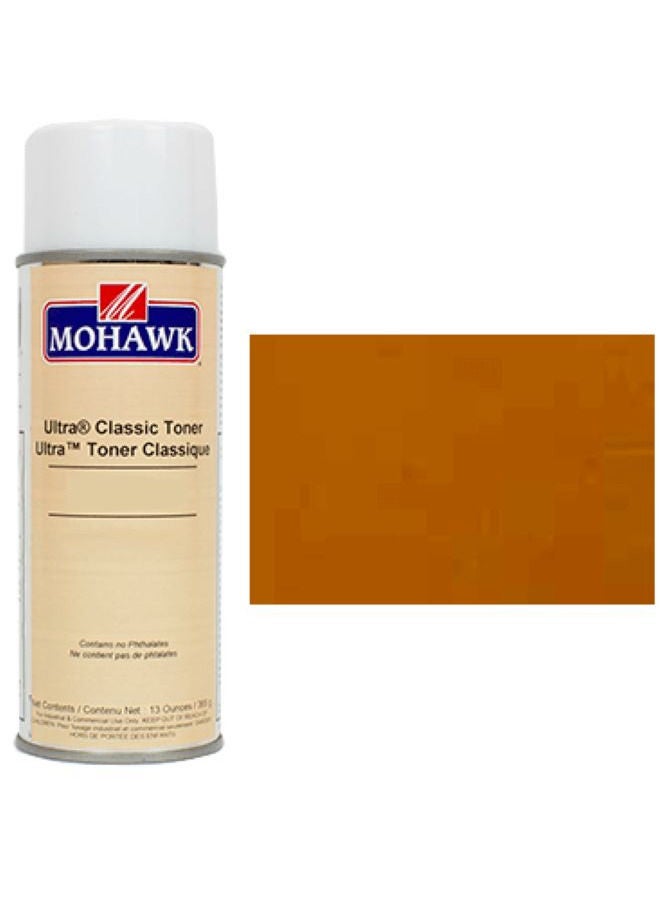 Mohawk Finishing Products Mohawk Ultra Classic Toner Medium Brown Walnut M100 0207, Premium Dye aerosol for Wood, Excellent Clarity, Non Fading 13oz - Image 1