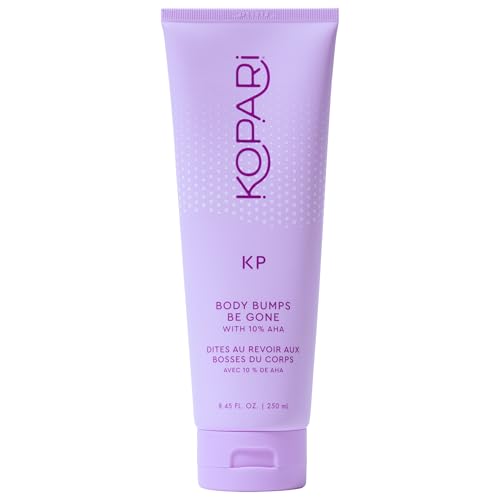 Kopari Kopari KP Body Bumps Be Gone Exfoliating Body Scrub with 10 AHA to Smooth Skin Reduce Bumps Decongest Pores Clarifying Gently Exfoliate  Wash  845 fl oz Tube