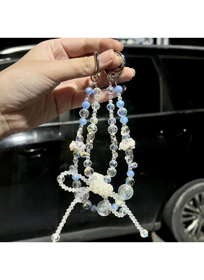 Generic - [Designer Model] Smart DIY Mobile Phone Chain Butterfly Niche Bracelet Bracelet Handmade Beading Direct Sale-Specification:B0307 Smart - Image 1