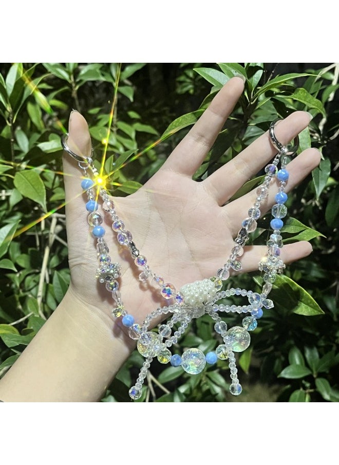 Generic - [Designer Model] Smart DIY Mobile Phone Chain Butterfly Niche Bracelet Bracelet Handmade Beading Direct Sale-Specification:B0307 Smart - Image 1